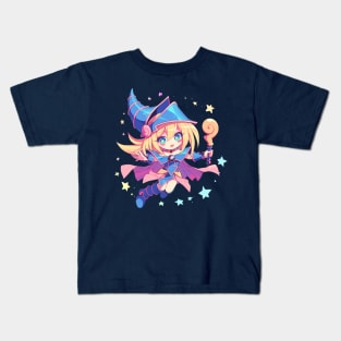 dark magicain girl Kids T-Shirt